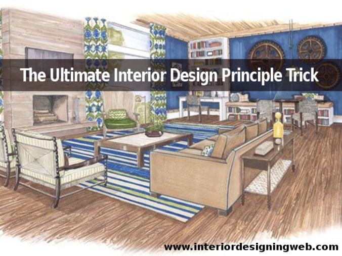 interior design principle trick